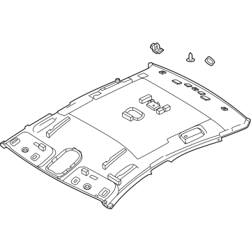 Hyundai 85410-KL200-YFE HEADLINING ASSY