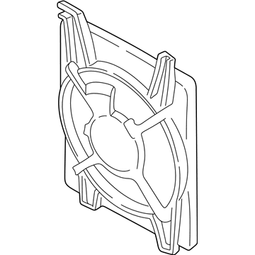 97735-2D500 Hyundai Shroud Illustration 1 of 1