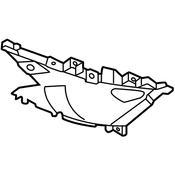 Hyundai 86545-JI000 END PIECE-AIR DUCT,LH