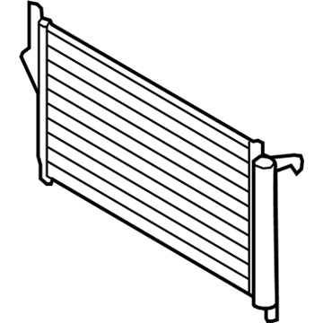 Hyundai Santa Fe A/C Condenser - 97606-1U100
