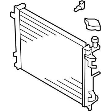 Hyundai 25310-3K290 Radiator Assembly