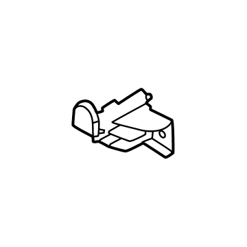 Hyundai 86634-JI000 BRACKET-RR,RH
