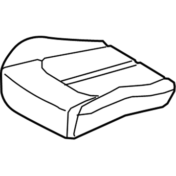 Hyundai 88260-C1440-SLG Front Passenge Side Seat Cushion Covering