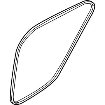 2021 Hyundai Genesis G90 Weather Strip - 83120-D2000-NNB