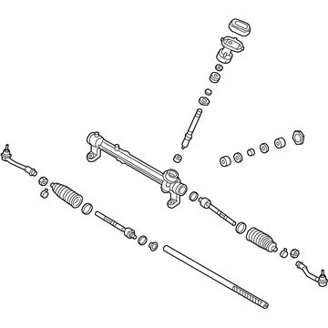 Hyundai Rack And Pinion - 56500-D3000
