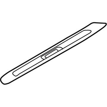 Hyundai 85883-B1700-RNB Trim-Front Step Plate,RH