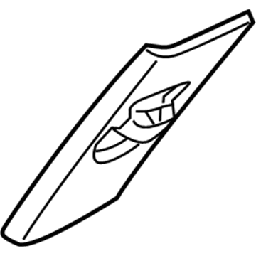 Hyundai 85843-B1000-VYC Cover Assembly-Height Adjuster,RH