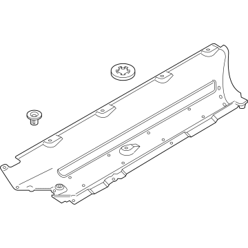 Hyundai 84217-CL000 Under Cover Assembly,LH