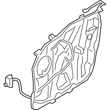 Hyundai Santa Fe Window Regulator - 82481-S2010