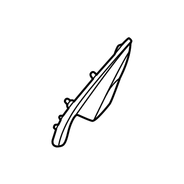 Hyundai 87651-CW000-NNB Cover-FR Dr QURT INR,LH