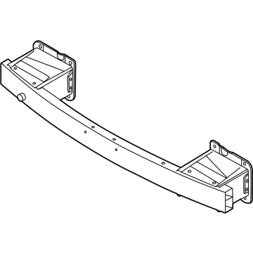 Hyundai 64900-KL000 BEAM COMPLETE-FR BUMPER
