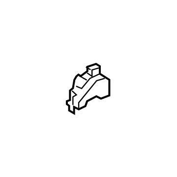 Hyundai 82496-T1000 ADAPTER-DR LATCH,RH