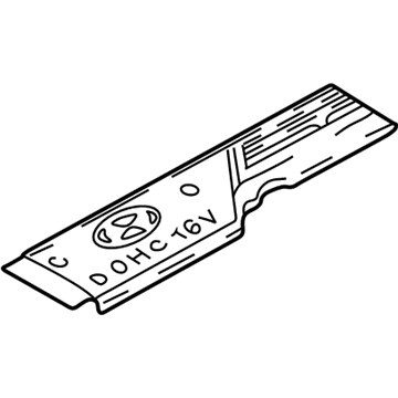 Hyundai 22405-26710 Cover-Rocker,Center