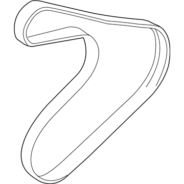 2019 Hyundai Veloster Drive Belt - 25212-2B760