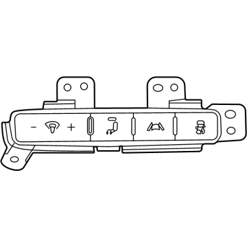 Hyundai 93700-S8100-MRS Switch Assembly-Side Crash Pad