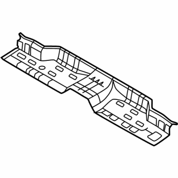 Hyundai 65521-P0000 Ext Assembly-RR Floor,FR