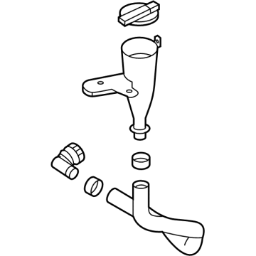 Hyundai 98616-AR000 FUNNEL ASSY