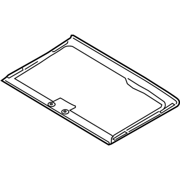 Hyundai 81666-3J000-6T Sunshade Assembly-Sunroof