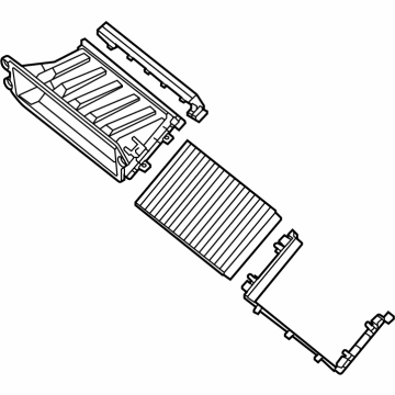 Hyundai 97190-AR010 DUCT ASSY-AIR INTAKE