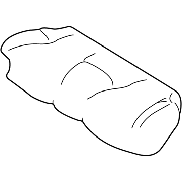 Hyundai 89160-2D602-CJU Rear Seat Cushion Covering, Left