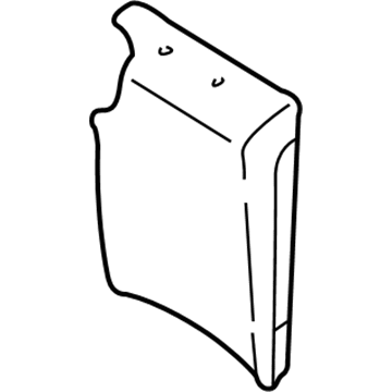 Hyundai 89360-2D120-CGU Rear Left-Hand Seat Back Covering