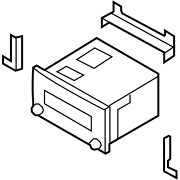 Hyundai 00267-77000 Radio-CD/MP3 Cm (Mid)