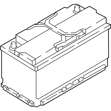 2022 Hyundai Genesis G70 Car Batteries - 37110-2W810