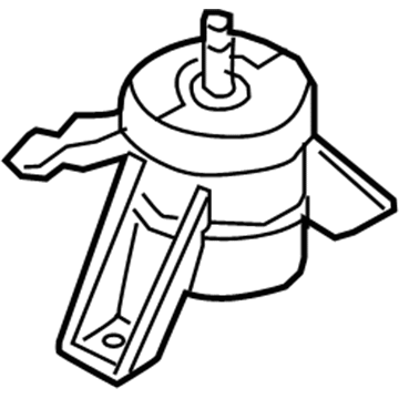 Hyundai Sonata Engine Mount - 21810-D4020