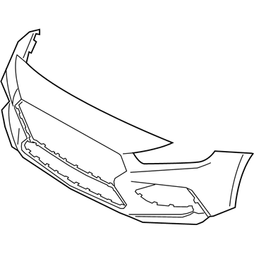 2020 Hyundai Elantra GT Bumper - 86511-G3700