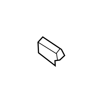 Hyundai 87233-1R200 Piece-Roof Garnish End Front,LH