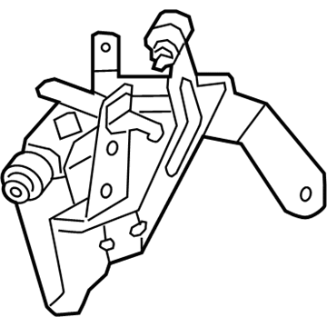 Hyundai 58660-A8000 Bracket Assembly