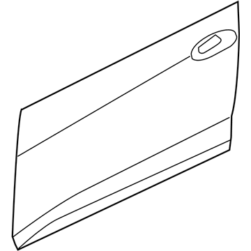 Hyundai 76111-3X000 Panel-Front Door Outer,LH