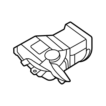 Hyundai 97480-T1000-4X DUCT ASSY-SIDE AIR VENT,LH