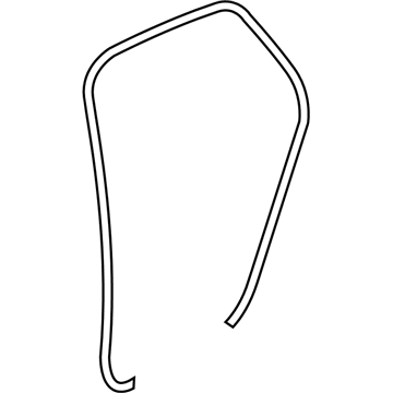 2010 Hyundai Elantra Touring Door Seal - 83110-2L200