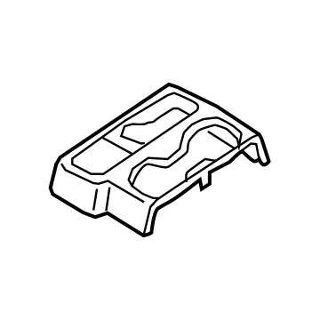 Hyundai 84650-S2000-UMB Cover Assembly-Console UPR