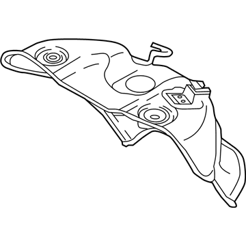Hyundai Tucson Exhaust Heat Shield - 28525-2E371