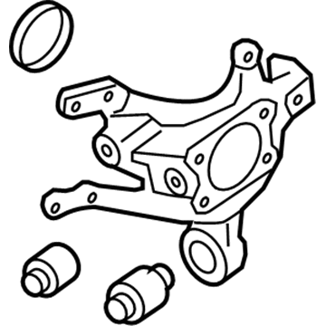 Hyundai 52720-2H010 Carrier Assembly-Rear Axle,RH