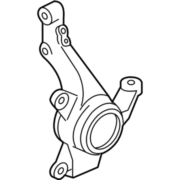 Hyundai 51715-H9000 Knuckle-Front Axle,LH