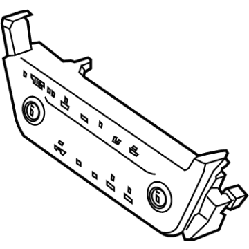 2021 Hyundai Ioniq A/C Switch - 97250-G2AM0-RET