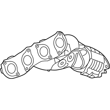 2017 Hyundai Genesis G80 Exhaust Manifold - 28510-3F710