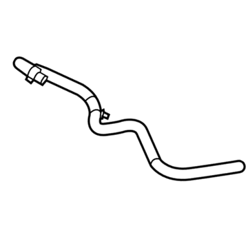 2010 Hyundai Genesis Brake Booster Vacuum Hose - 59132-3M980