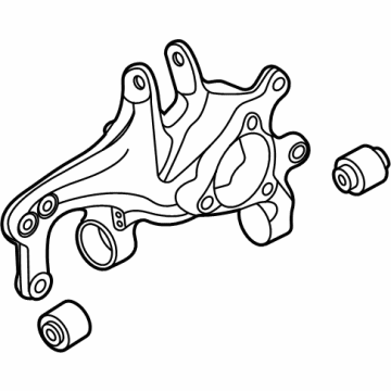 Hyundai 52711-L0500 Carrier Assembly-Rear Axle,RH