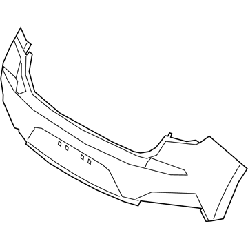 2020 Hyundai Elantra GT Bumper - 86611-G3710