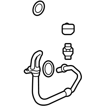 Hyundai Genesis G80 A/C Hose - 97762-T1110