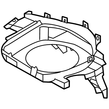 Hyundai 97112-R5000 Case-Blower,LWR