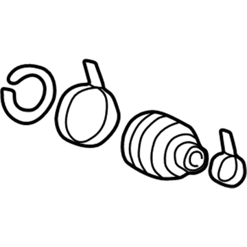 Hyundai XG350 CV Joint Boot - 49508-09800