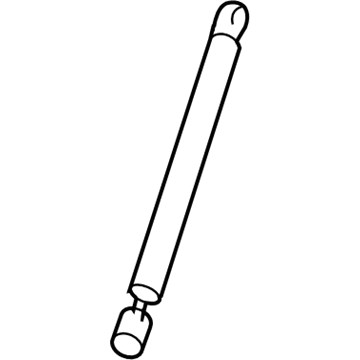 81771-2S000--DS Hyundai Tail Gate Lifter Assembly Left Hand Illustration 1 of 1