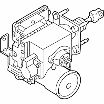 2022 Hyundai Elantra Brake Master Cylinder Reservoir - 58520-BY100