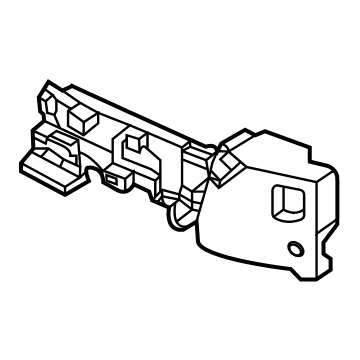 Hyundai 86521-L0000 ABSORBER-Front Bumper Energy,L