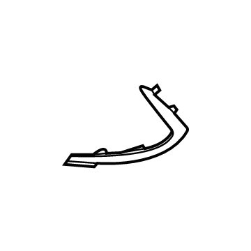 Hyundai 86595-L1060 MOULDING-Front Bumper,LH